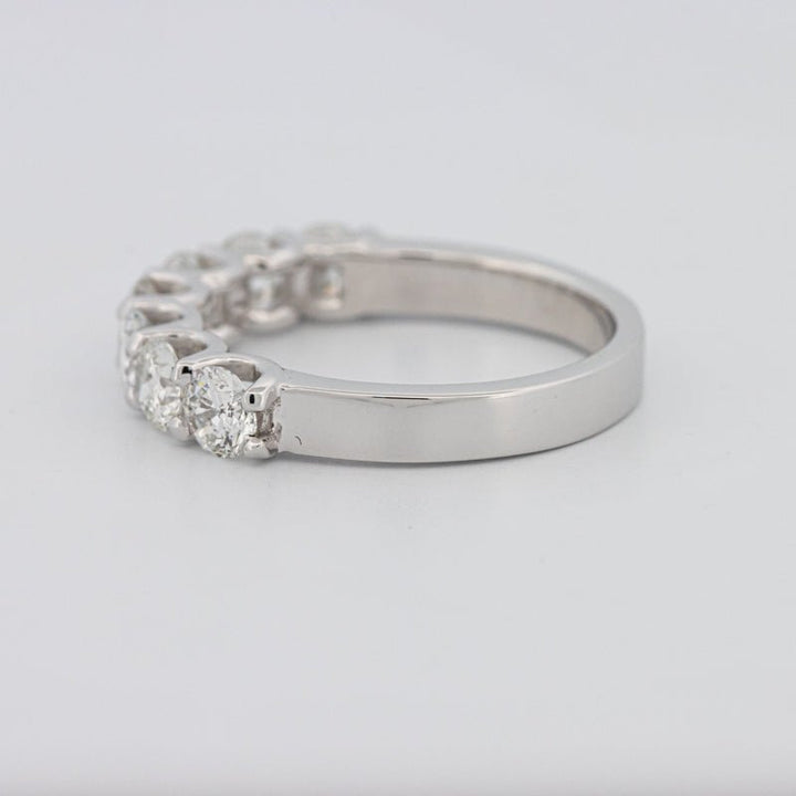 7 Half Round Floating Eternity Ring - ZIZOV DIAMONDS