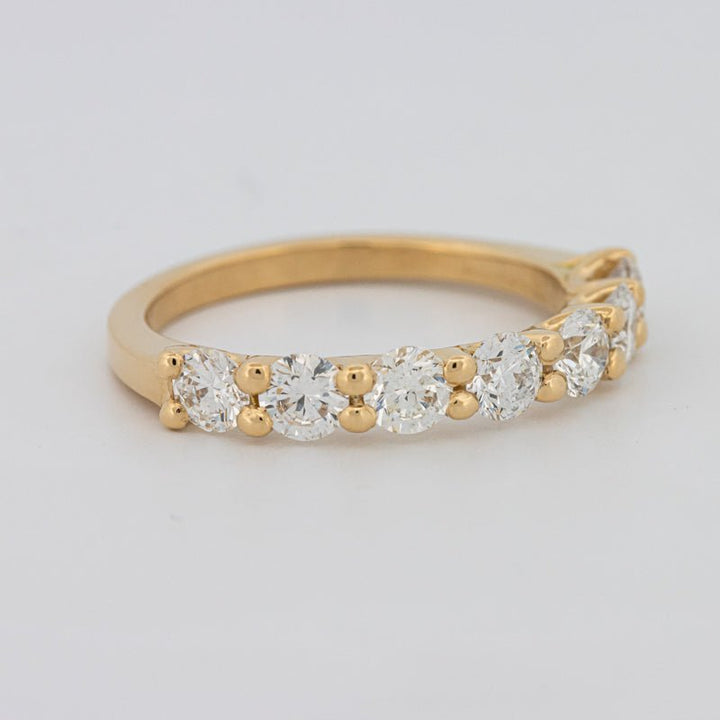 7 Half Round Floating Eternity Ring - ZIZOV DIAMONDS