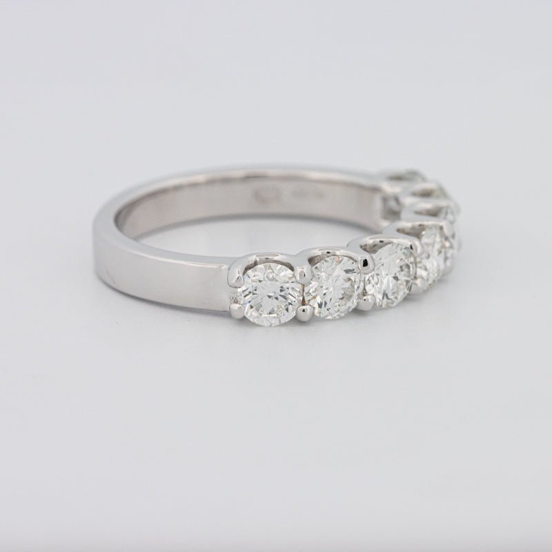 7 Half Round Floating Eternity Ring - ZIZOV DIAMONDS