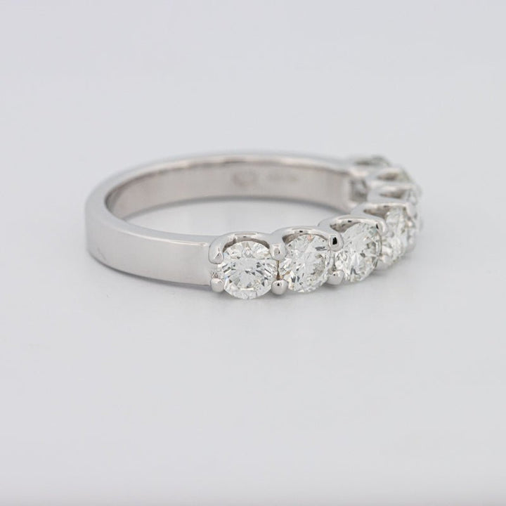 7 Half Round Floating Eternity Ring - ZIZOV DIAMONDS