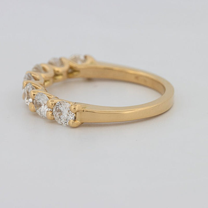 7 Half Round Floating Eternity Ring - ZIZOV DIAMONDS