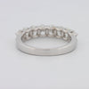 8 Half Oval Floating Eternity Ring - ZIZOV DIAMONDS