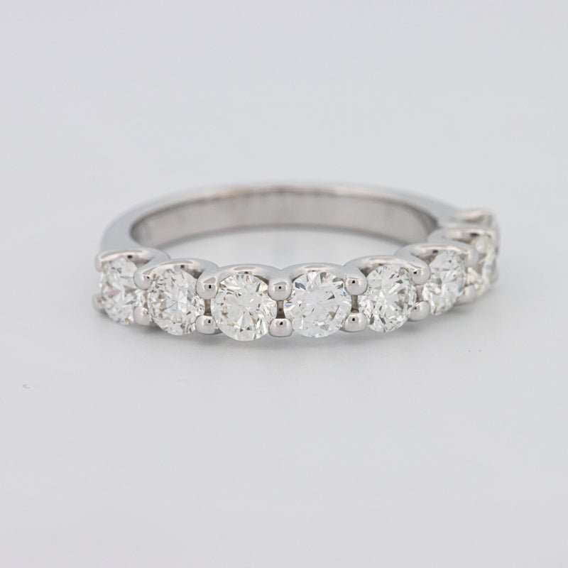8 Half Round Floating Eternity Ring - ZIZOV DIAMONDS