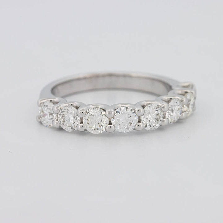 8 Half Round Floating Eternity Ring - ZIZOV DIAMONDS