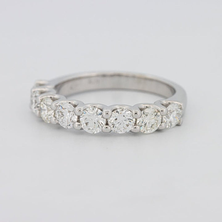 8 Half Round Floating Eternity Ring - ZIZOV DIAMONDS