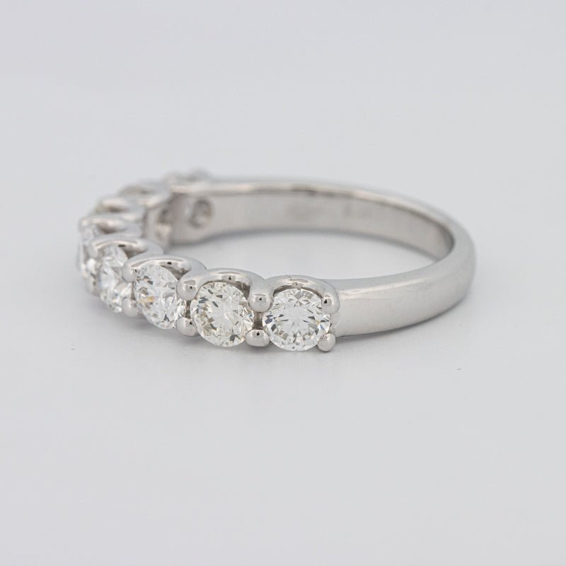 8 Half Round Floating Eternity Ring - ZIZOV DIAMONDS