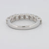 8 Half Round Floating Eternity Ring - ZIZOV DIAMONDS