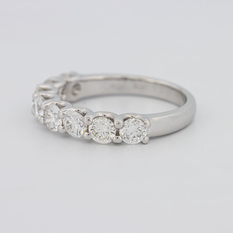 8 Half Round Floating Eternity Ring - ZIZOV DIAMONDS