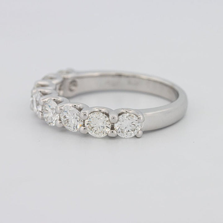 8 Half Round Floating Eternity Ring - ZIZOV DIAMONDS