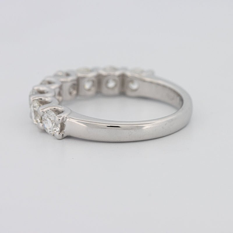 8 Half Round Floating Eternity Ring - ZIZOV DIAMONDS