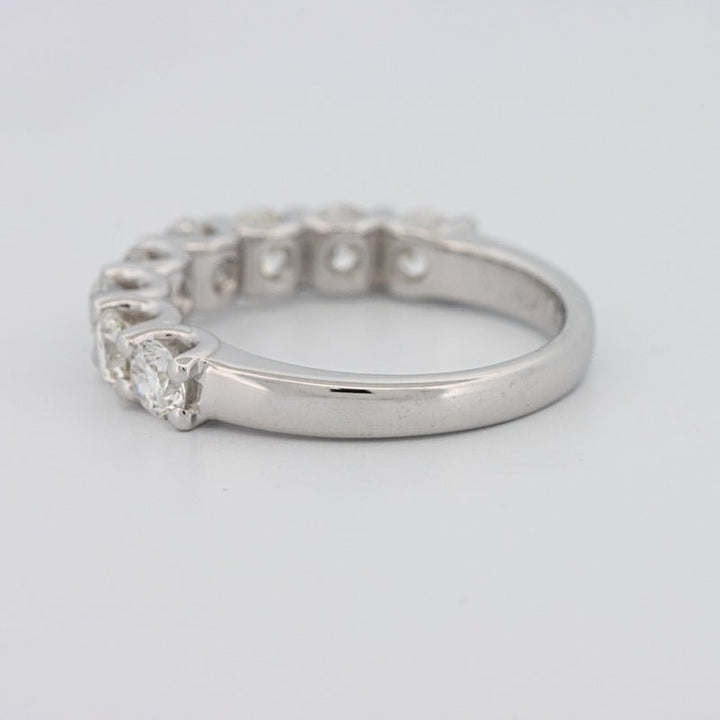 8 Half Round Floating Eternity Ring - ZIZOV DIAMONDS