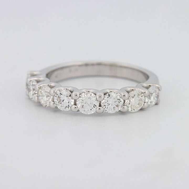 8 Half Round Floating Eternity Ring - ZIZOV DIAMONDS