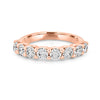 8 Half Round Floating Eternity Ring - ZIZOV DIAMONDS