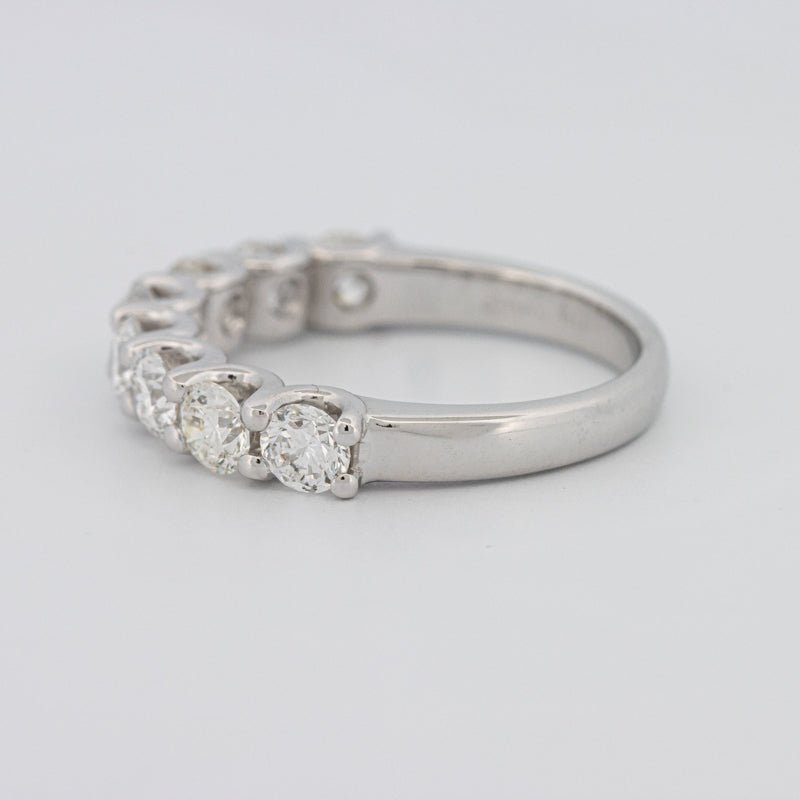 8 Half Round Floating Eternity Ring - ZIZOV DIAMONDS