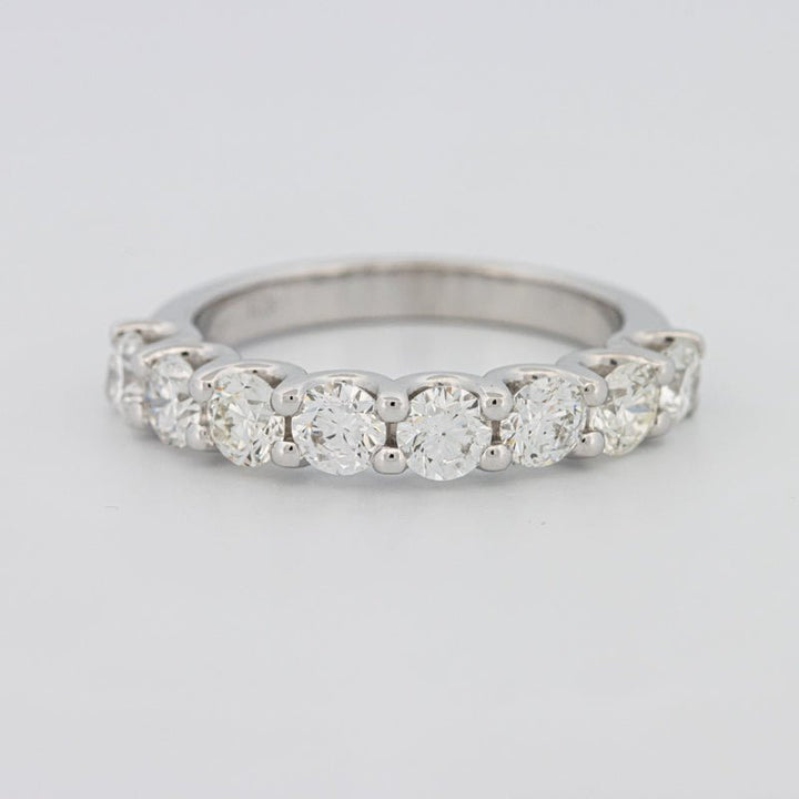 8 Half Round Floating Eternity Ring - ZIZOV DIAMONDS