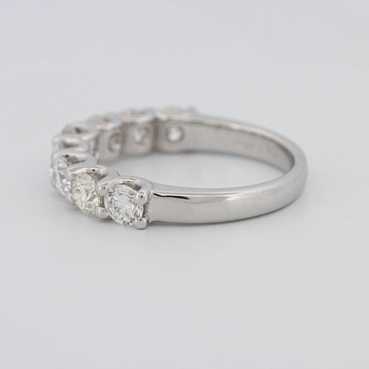 8 Half Round Floating Eternity Ring - ZIZOV DIAMONDS
