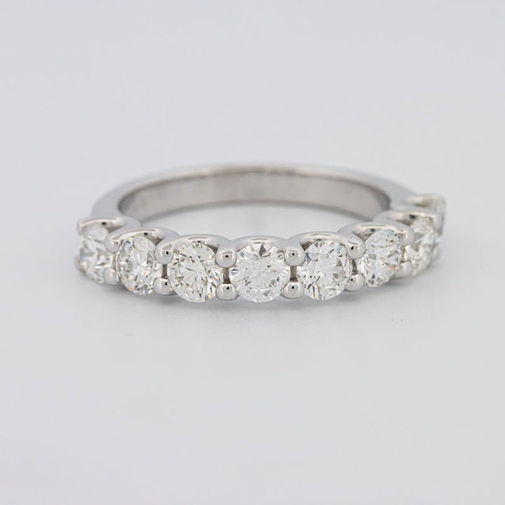 8 Half Round Floating Eternity Ring - ZIZOV DIAMONDS