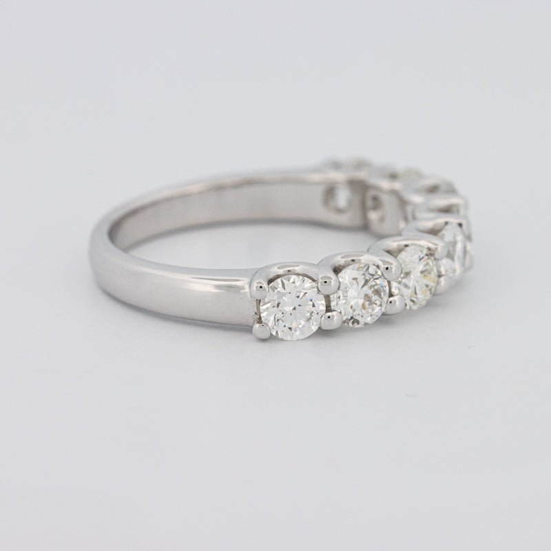 8 Half Round Floating Eternity Ring - ZIZOV DIAMONDS