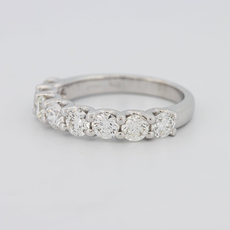 8 Half Round Floating Eternity Ring - ZIZOV DIAMONDS