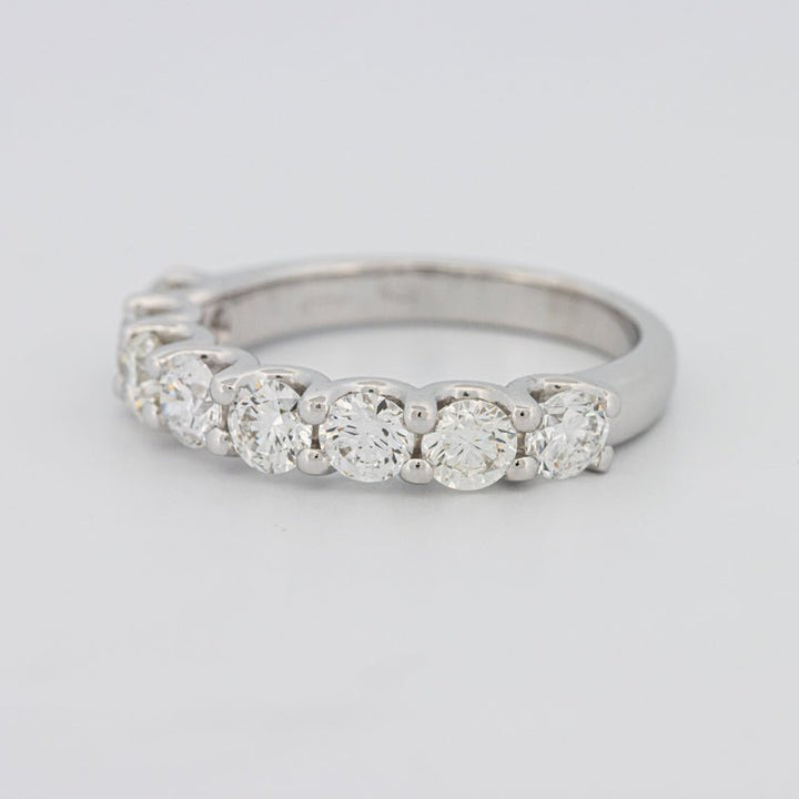 8 Half Round Floating Eternity Ring - ZIZOV DIAMONDS