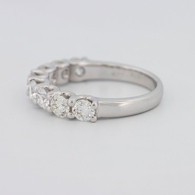 8 Half Round Floating Eternity Ring - ZIZOV DIAMONDS