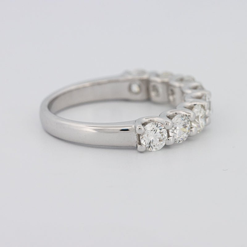 8 Half Round Floating Eternity Ring - ZIZOV DIAMONDS