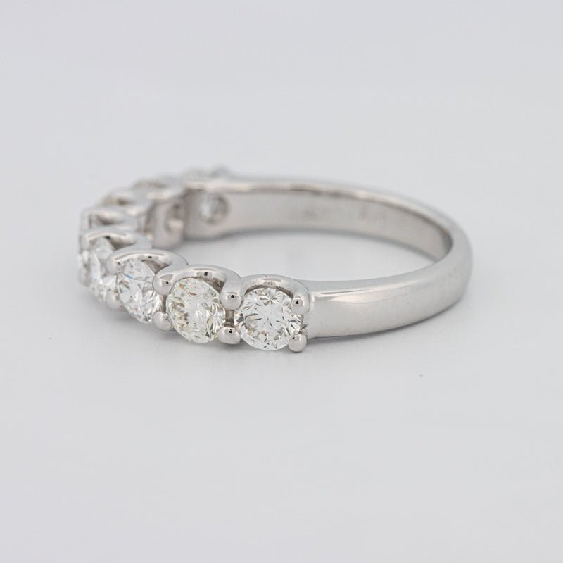 8 Half Round Floating Eternity Ring - ZIZOV DIAMONDS