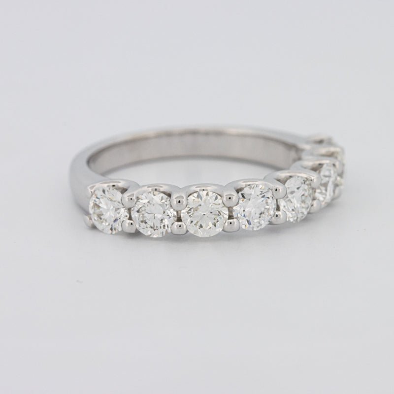 8 Half Round Floating Eternity Ring - ZIZOV DIAMONDS