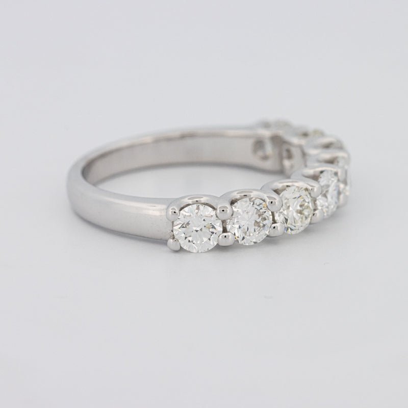 8 Half Round Floating Eternity Ring - ZIZOV DIAMONDS