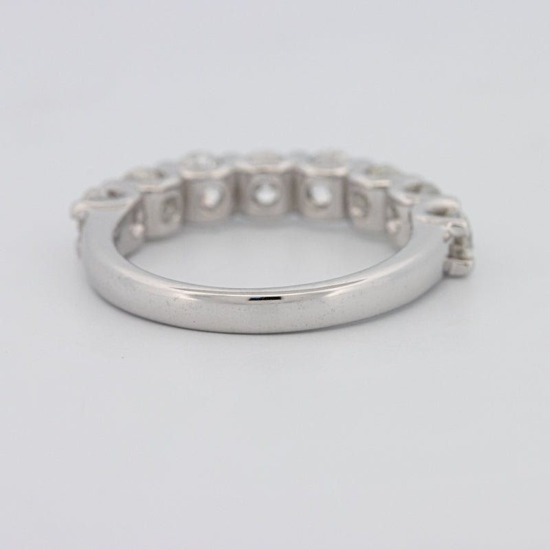 8 Half Round Floating Eternity Ring - ZIZOV DIAMONDS