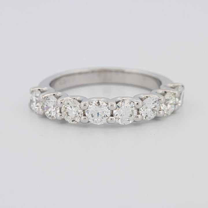 8 Half Round Floating Eternity Ring - ZIZOV DIAMONDS