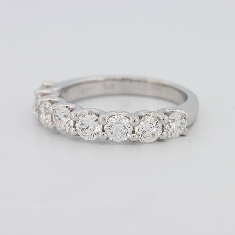 8 Half Round Floating Eternity Ring - ZIZOV DIAMONDS