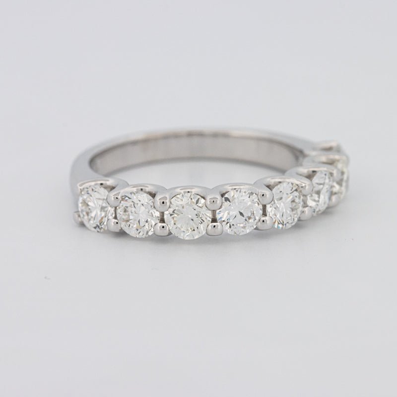 8 Half Round Floating Eternity Ring - ZIZOV DIAMONDS