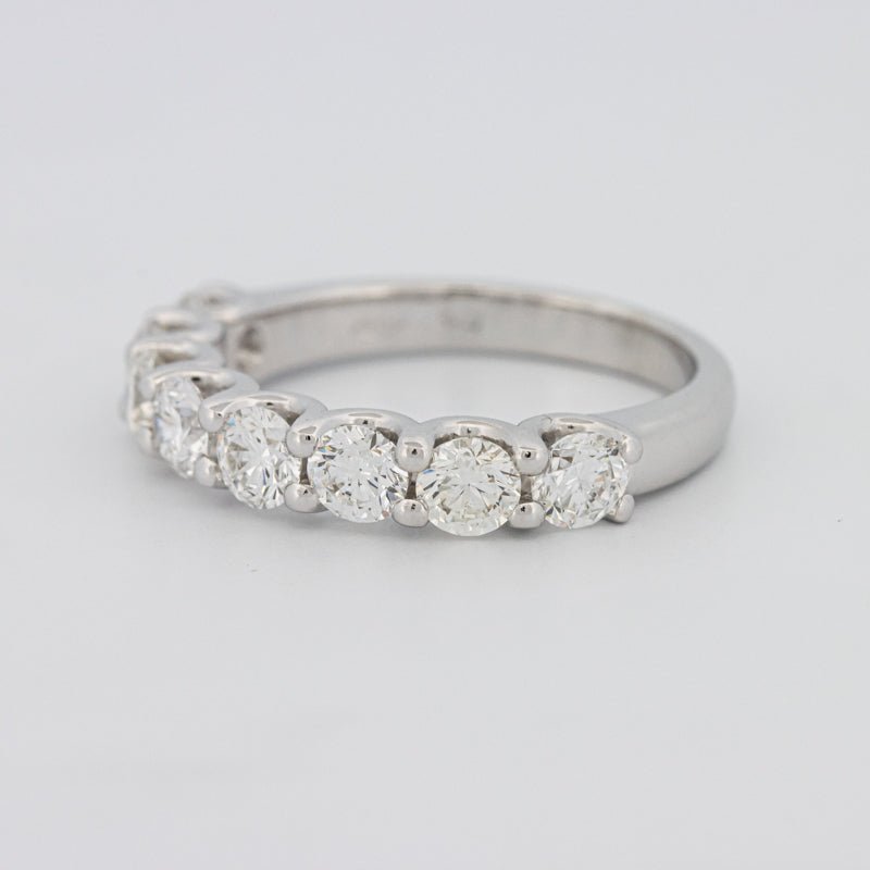 8 Half Round Floating Eternity Ring - ZIZOV DIAMONDS