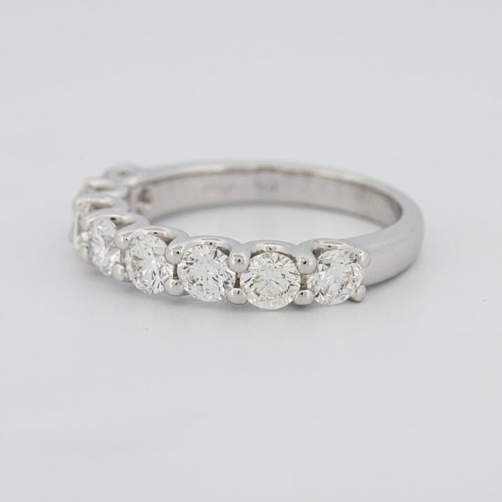 8 Half Round Floating Eternity Ring - ZIZOV DIAMONDS