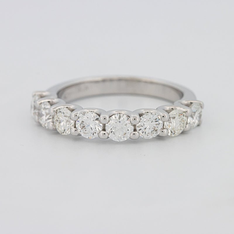8 Half Round Floating Eternity Ring - ZIZOV DIAMONDS