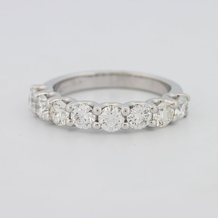8 Half Round Floating Eternity Ring - ZIZOV DIAMONDS