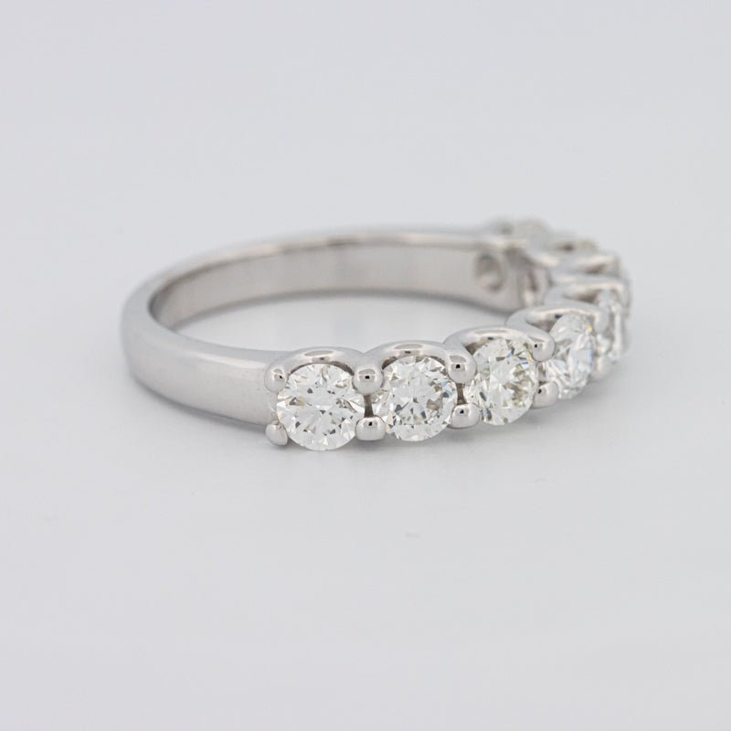 8 Half Round Floating Eternity Ring - ZIZOV DIAMONDS