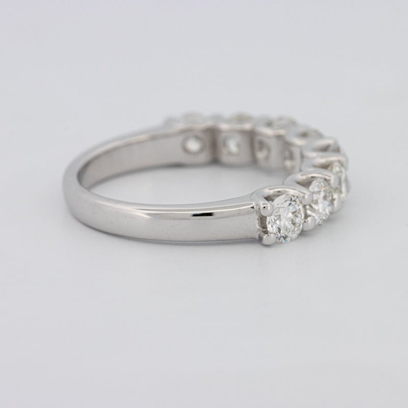 8 Half Round Floating Eternity Ring - ZIZOV DIAMONDS