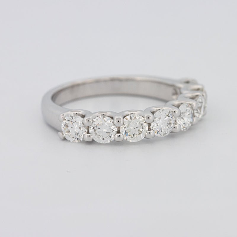 8 Half Round Floating Eternity Ring - ZIZOV DIAMONDS
