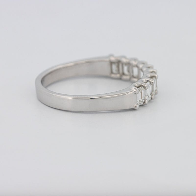 9 Half Emerald Eternity Ring - ZIZOV DIAMONDS