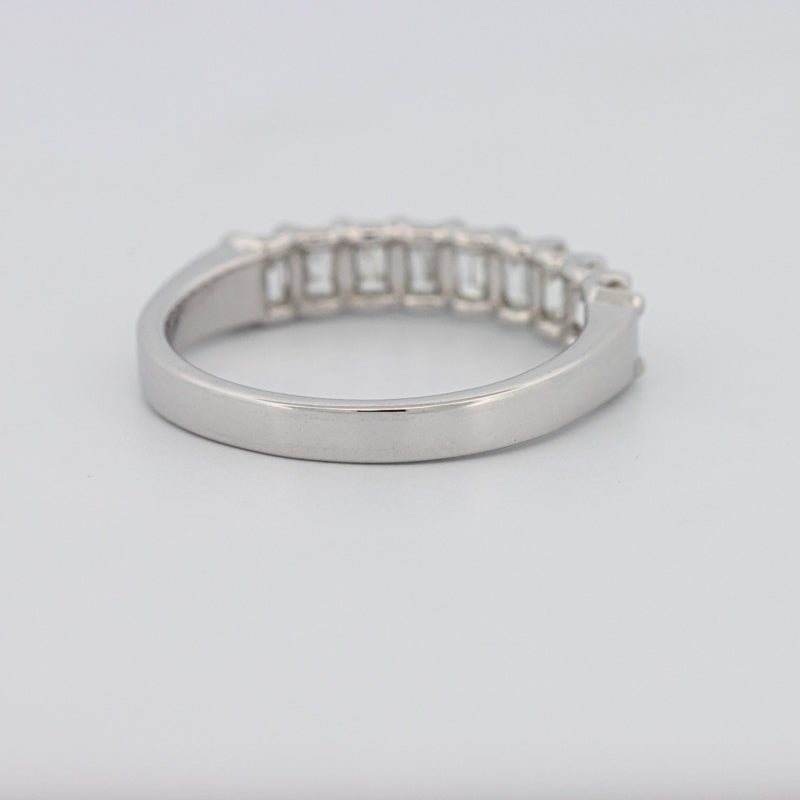 9 Half Emerald Eternity Ring - ZIZOV DIAMONDS