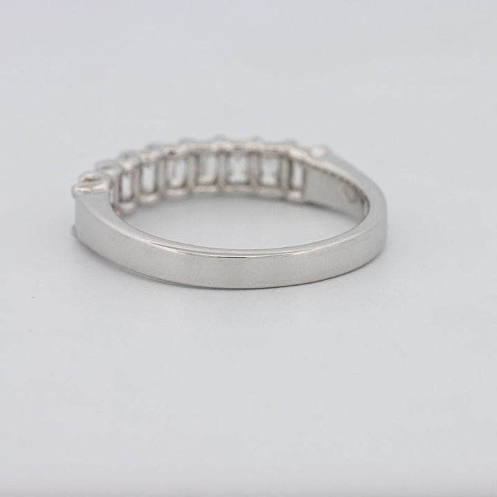 9 Half Emerald Eternity Ring - ZIZOV DIAMONDS