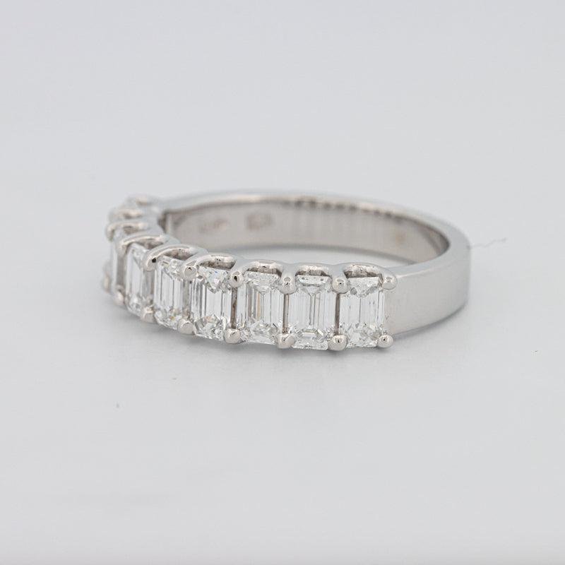 9 Half Emerald Eternity Ring - ZIZOV DIAMONDS