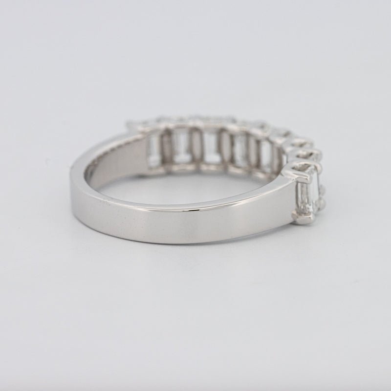 9 Half Emerald Eternity Ring - ZIZOV DIAMONDS