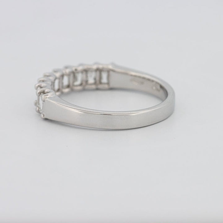 9 Half Emerald Eternity Ring - ZIZOV DIAMONDS