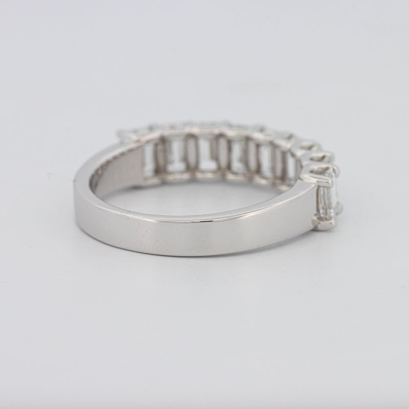 9 Half Emerald Eternity Ring - ZIZOV DIAMONDS