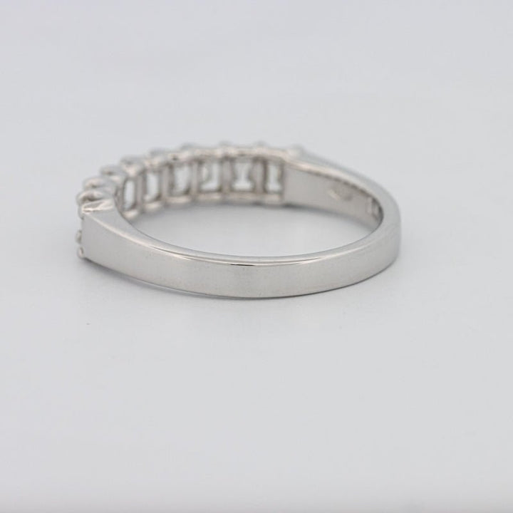 9 Half Emerald Eternity Ring - ZIZOV DIAMONDS