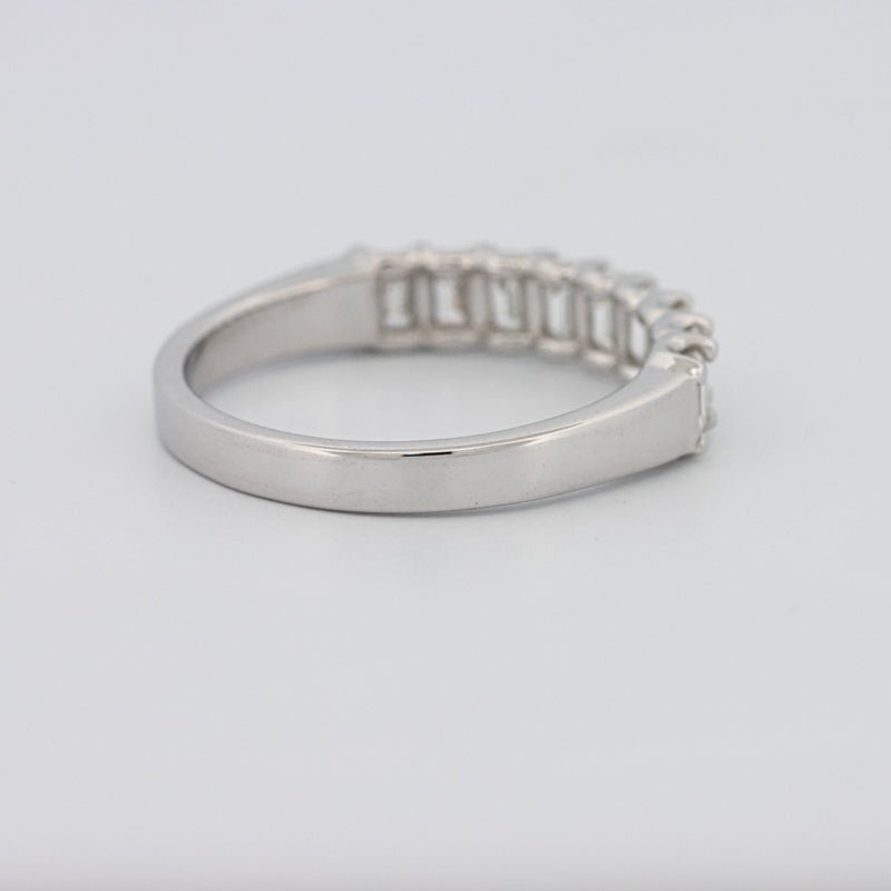 9 Half Emerald Eternity Ring - ZIZOV DIAMONDS