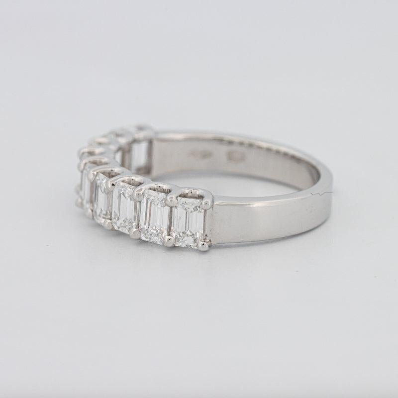 9 Half Emerald Eternity Ring - ZIZOV DIAMONDS